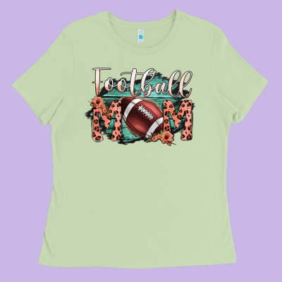 Football Mom Ladies Tee Designed By Bettercallsaul