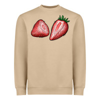 Mushroom strawberries Heavyweight Sweatshirt - BundleAndBundleShop