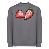 Storm strawberries Heavyweight Sweatshirt - BundleAndBundleShop