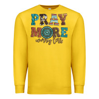 Lemon pray more worry less Premium Sweatshirt - Artiststas