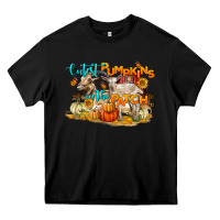 Black Cutest Pumpkin In The Patch Heavy Core Tee - LillyAllenDesigns