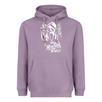 Lavender Scream Favorite Scary Movie Heavyweight Hoodie - minhPixels