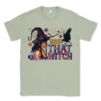 Matcha 100% That Witch Black Afro Witch Classic Tee - texasbilliewilder