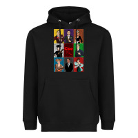 Black Clue Movie Heavyweight Hoodie - minhPixels
