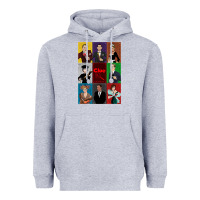 Heather Grey Clue Movie Heavyweight Hoodie - minhPixels