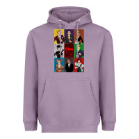 Lavender Clue Movie Heavyweight Hoodie - minhPixels