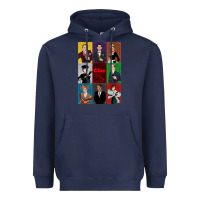 Navy Clue Movie Heavyweight Hoodie - minhPixels