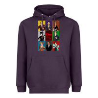 Plum Clue Movie Heavyweight Hoodie - minhPixels