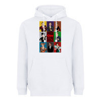 White Clue Movie Heavyweight Hoodie - minhPixels