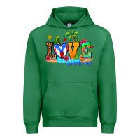 Emerald love puerto rico Urban Hoodie - AdoDesignShop