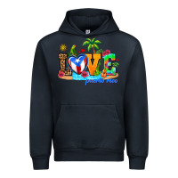Navy love puerto rico Urban Hoodie - AdoDesignShop