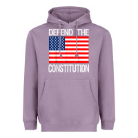 Lavender Defend the Constitution US Political Protest Tee Heavyweight Hoodie - minhPixels