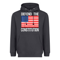 Smoke Defend the Constitution US Political Protest Tee Heavyweight Hoodie - minhPixels