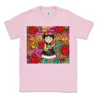 Bubblegum Pink Mexican girl Classic Tee - RanaPortraitStore