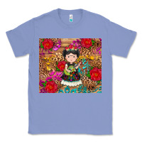Colony Blue Mexican girl Classic Tee - RanaPortraitStore