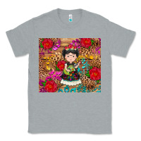 Heather Grey Mexican girl Classic Tee - RanaPortraitStore