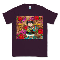 Plum Mexican girl Classic Tee - RanaPortraitStore