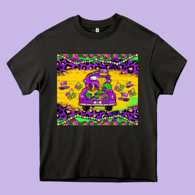Mardi Gras Truck Tumbler Heavy Core Tee Designed By Jahusdesignshop