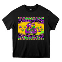 Black mardi gras truck tumbler Heavy Core Tee - JahusDesignShop
