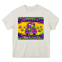 Cream mardi gras truck tumbler Heavy Core Tee - JahusDesignShop