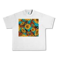 Lunar Rock rustic sunflowers Urban Heavy Tee - TumblerDesignByShophia