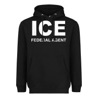 Ice Federal Agent Halloween Costume Police Immigration Shirt Heavyweight Hoodie | Teevron
