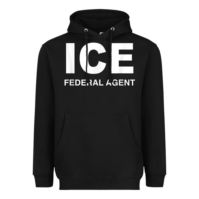 Ice Federal Agent Halloween Costume Police Immigration Shirt Heavyweight Hoodie by minhPixels | Teevron