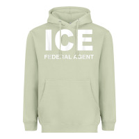 Matcha ICE Federal Agent Halloween Costume Police Immigration Shirt Heavyweight Hoodie - minhPixels