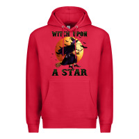 Cardinal witch upon a star Premium Hoodie - BundleAndBundleShop