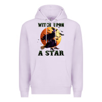 Lilac witch upon a star Premium Hoodie - BundleAndBundleShop