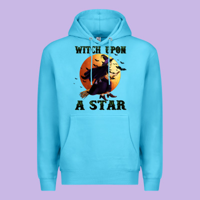 Witch Upon A Star Premium Hoodie Designed By Bundleandbundleshop