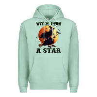 Seafoam witch upon a star Premium Hoodie - BundleAndBundleShop