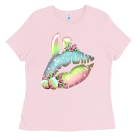 Bubblegum Pink Eared Paster Color Easter Lips Ladies Tee - Bettercallsaul