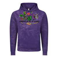 Cloud Purple cdl mardi gras Vintage Hoodie - CowGirlArtShop