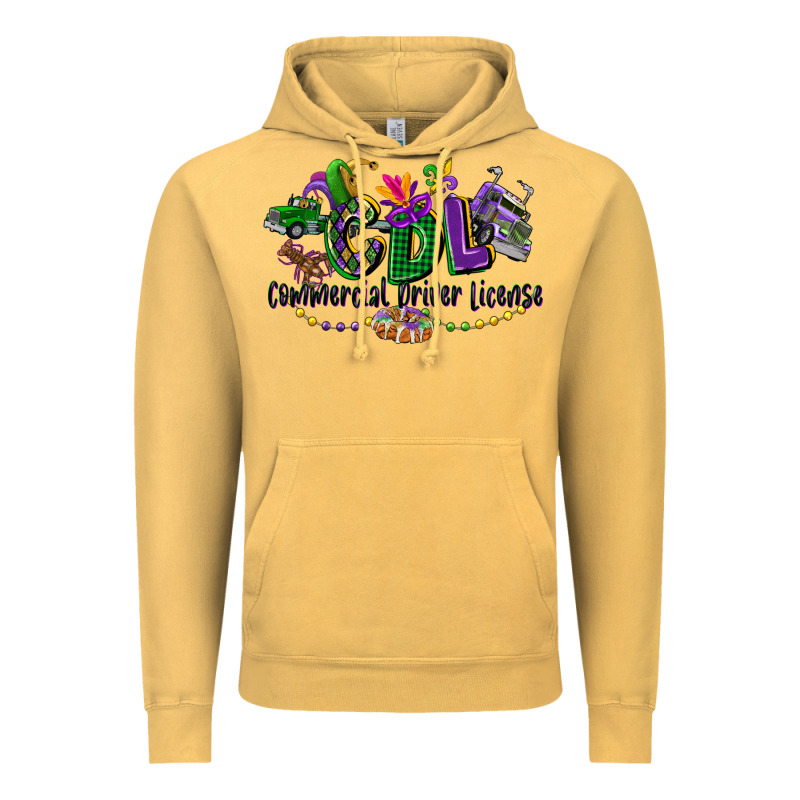 Cdl Mardi Gras Vintage Hoodie by CowGirlArtShop | Teevron
