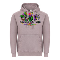 Vintage Zinc cdl mardi gras Vintage Hoodie - CowGirlArtShop