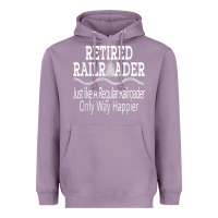 Lavender Mens Railroad Retirement Gifts For Men Heavyweight Hoodie - minhPixels