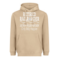 Mushroom Mens Railroad Retirement Gifts For Men Heavyweight Hoodie - minhPixels