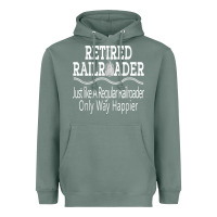 Sage Mens Railroad Retirement Gifts For Men Heavyweight Hoodie - minhPixels