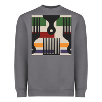 Storm afro comb seamless pattern Heavyweight Sweatshirt - BundleAndBundleShop