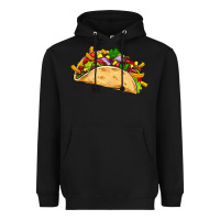 Black mexican taco Heavyweight Hoodie - Artiststas