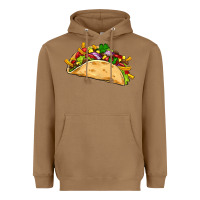 Toasted Coconut mexican taco Heavyweight Hoodie - Artiststas
