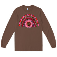 Chestnut valentine's day sunflower rainbow Long Sleeve Tee - RanaPortraitStore