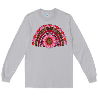 Moon Dust valentine's day sunflower rainbow Long Sleeve Tee - RanaPortraitStore