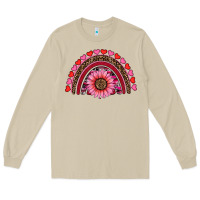 Mushroom valentine's day sunflower rainbow Long Sleeve Tee - RanaPortraitStore