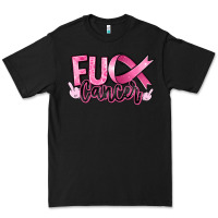 Black Fu*ck Cancer Premium Tee - RanaPortraitStore