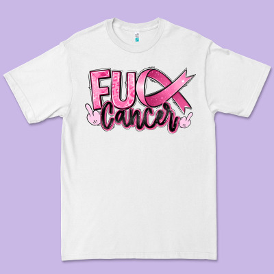 Fu*ck Cancer Premium Tee Designed By Ranaportraitstore