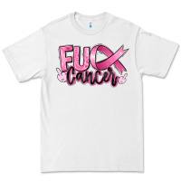 White Fu*ck Cancer Premium Tee - RanaPortraitStore