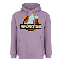 Lavender Furaffic Forld Heavyweight Hoodie - minhPixels