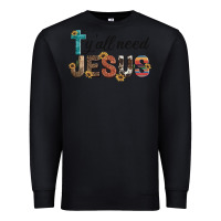 Black y'all need jesus Premium Sweatshirt - Artiststas